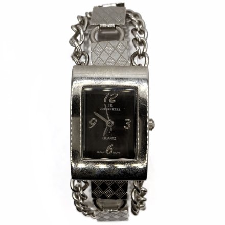 Srebrny damski zegarek z bransoletą JORDAN KERR MJA270