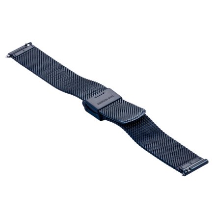 Niebieska bransoletka do zegarka / smartwatcha 18 mm Mesh ZEGBM-103/18