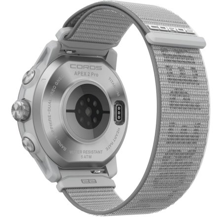 Szary Coros APEX 2 Pro GPS Outdoor Watch Grey WAPX2P-GRY