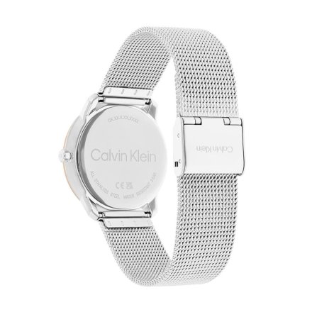Zegarek damski Calvin Klein Iconic ze srebrną bransoletką 25200157