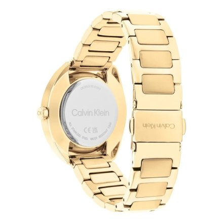 Zegarek damski Calvin Klein Adorn ze złotą bransoletką 25200276