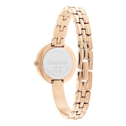 Zegarek damski Calvin Klein Bangled z różowozłotą bransoletką 25200280