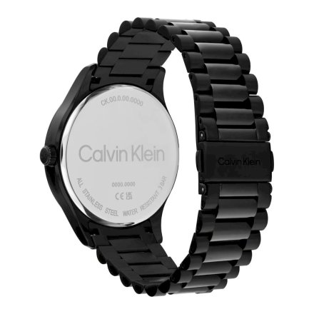Zegarek Calvin Klein Iconic Bracelet z czarną bransoletką 25200344