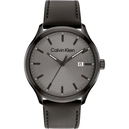 Zegarek męski Calvin Klein Define na czarnym pasku 25200355