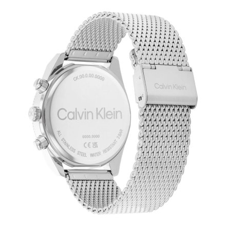 Zegarek męski Calvin Klein Impact  z srebrną bransoletką 25200360