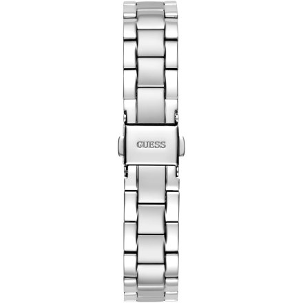Srebrny zegarek damski Guess Mini Luna z bransoletką GW0687L1