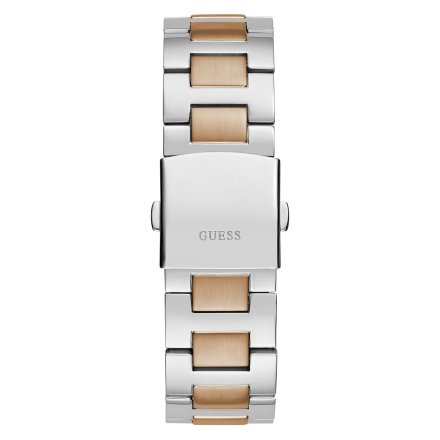 Guess Equity zegarek męski na bransolecie szara tarcza GW0703G4