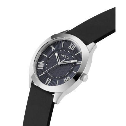 Guess Arc zegarek męski z czarnym paskiem GW0728G1