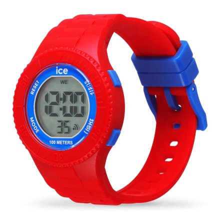 Czerwony zegarek elektroniczny Ice-Watch Digit S Red Blue 021276 + TOREBKA KOMUNIJNA
