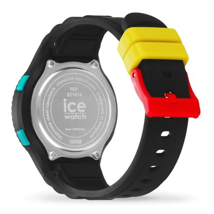 Czarny zegarek Ice-Watch Digit S Black Trilogy 021614 z wyświetlaczem + TOREBKA KOMUNIJNA