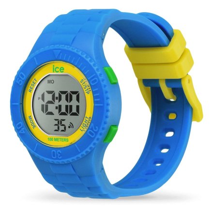 Niebieski zegarek Ice-Watch Digit S 021615 z wyświetlaczem 
