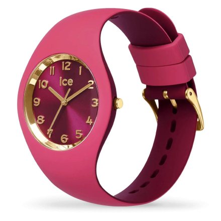 Różowy zegarek Ice-Watch Duo Chic Raspberry S 021821 