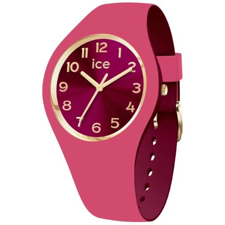 Różowy zegarek Ice-Watch Duo Chic Raspberry S 021821 + TOREBKA KOMUNIJNA