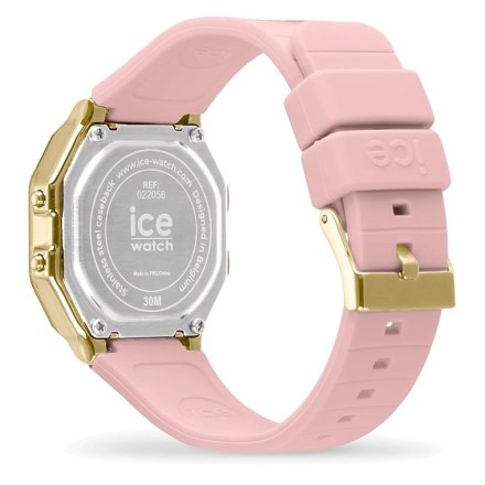 Złoty zegarek elektroniczny Ice-Watch DIGIT RETRO 022056 różowy + TOREBKA KOMUNIJNA