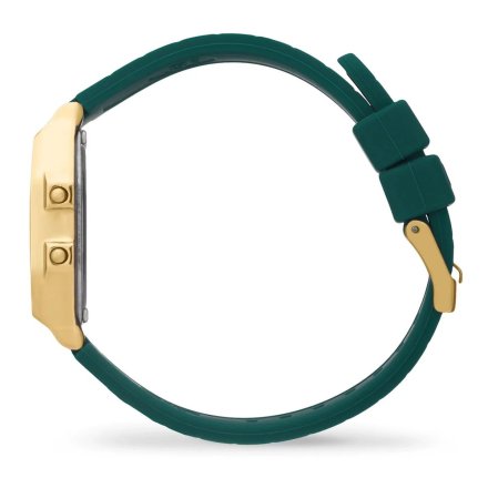Złoty zegarek elektroniczny Ice-Watch DIGIT RETRO 022069 zielony + TOREBKA KOMUNIJNA