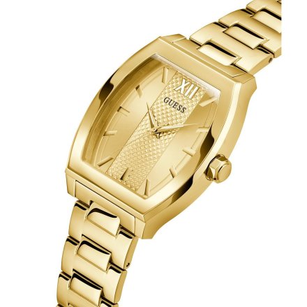 Guess Punctual zegarek męski złoty retro GW0705G3