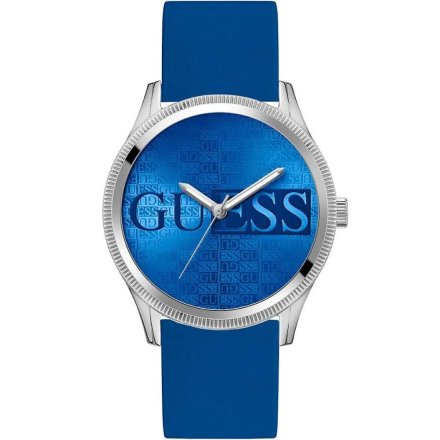 Guess Reputation zegarek męski na pasku niebieski GW0726G1