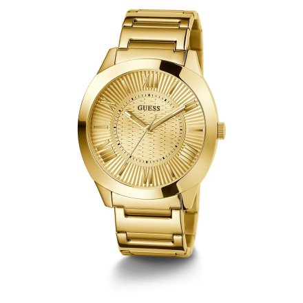 Guess Arc zegarek męski złoty na bransolecie GW0727G1