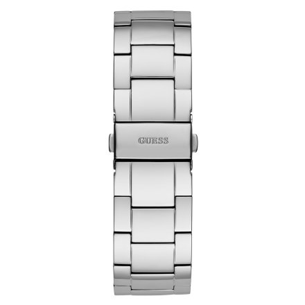 Guess Dynasty zegarek srebrny z kryształkami GW0516G1