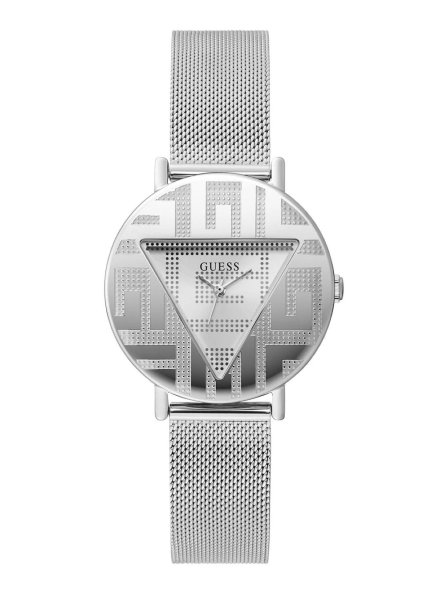 Guess Iconic zegarek damski srebrny na bransolecie GW0527L1