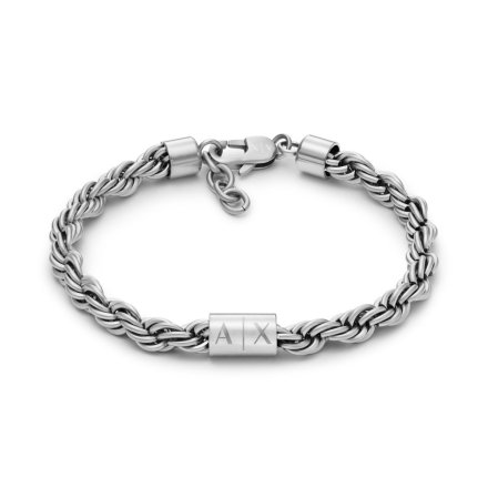 Armani Exchange bransoletka męska łańcuszek kordel AXG0123040